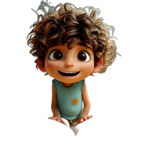 Sticker de Cocolín — personaje principal de Tululú